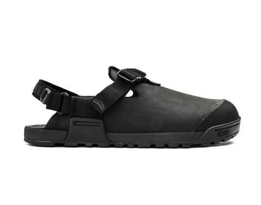 Mountain Clog - Nubuck Leather (Obsidian Dark Gray)