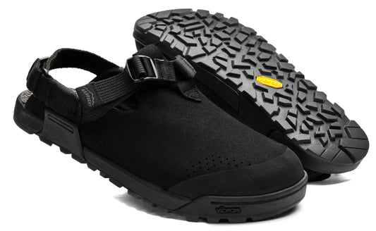 Mountain Clog - Synthetic Suede (Obsidian Black)